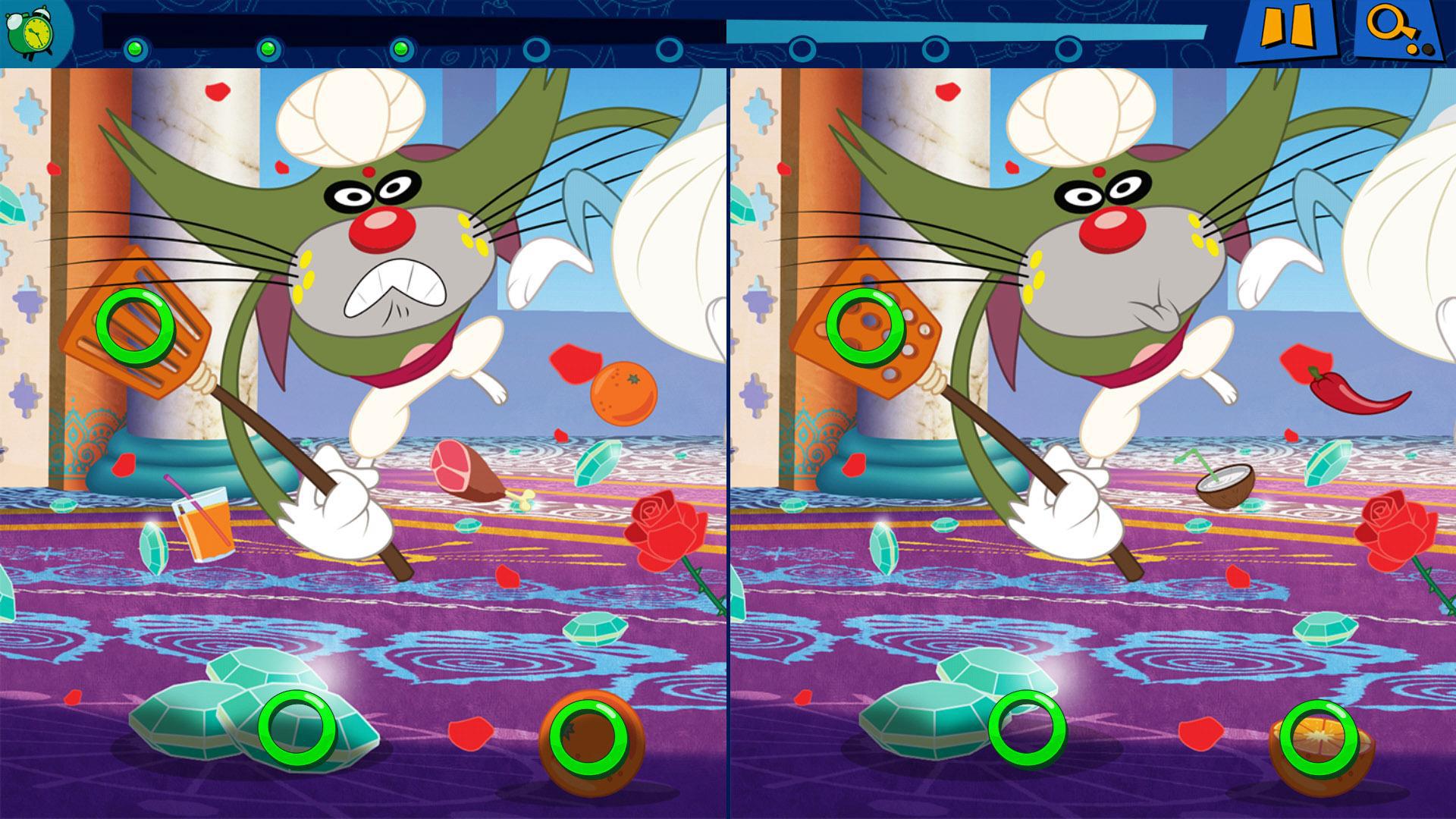 Oggy and the Cockroaches - Spot The Differences_截图_6
