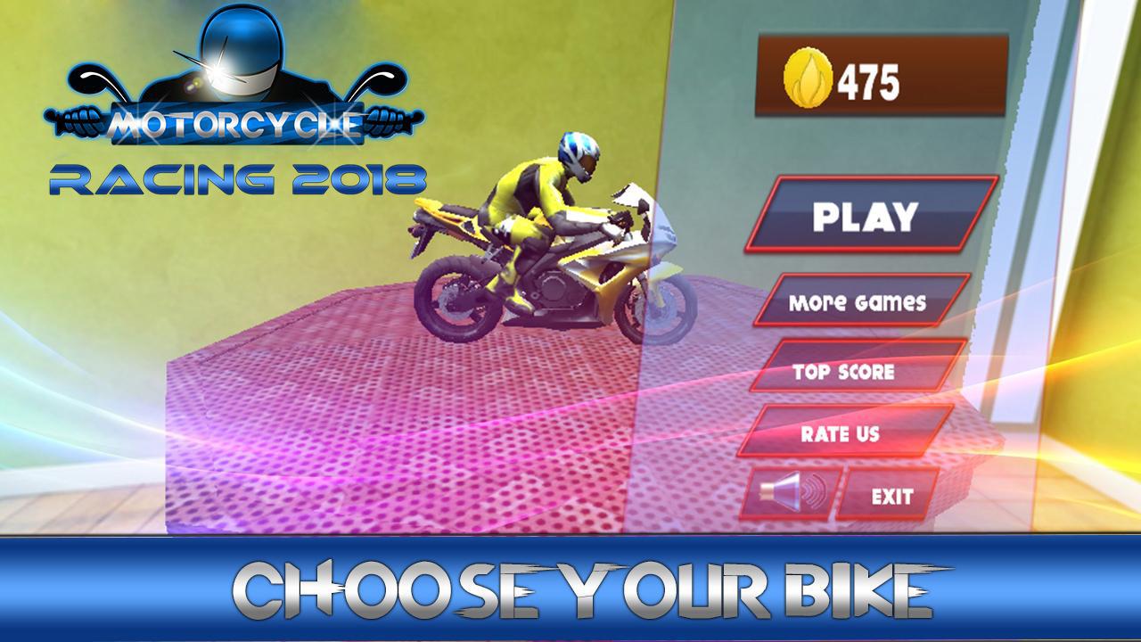 摩托车赛车2019：自行车赛车游戏