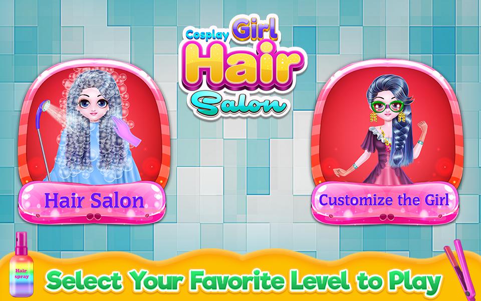Cosplay Girl Hair Salon_截图_3