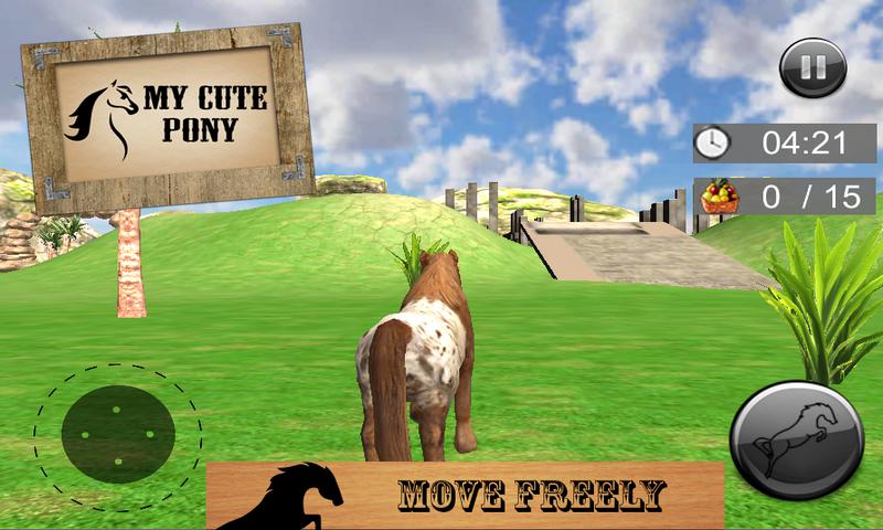 My Cute Pony Horse Simulator_截图_3
