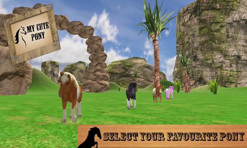My Cute Pony Horse Simulator_截图_5