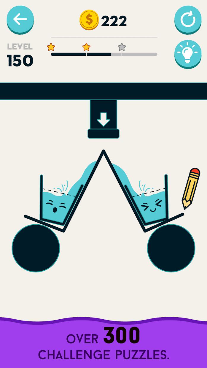 Fill The Glass - Drawing Puzzles_游戏简介_图3