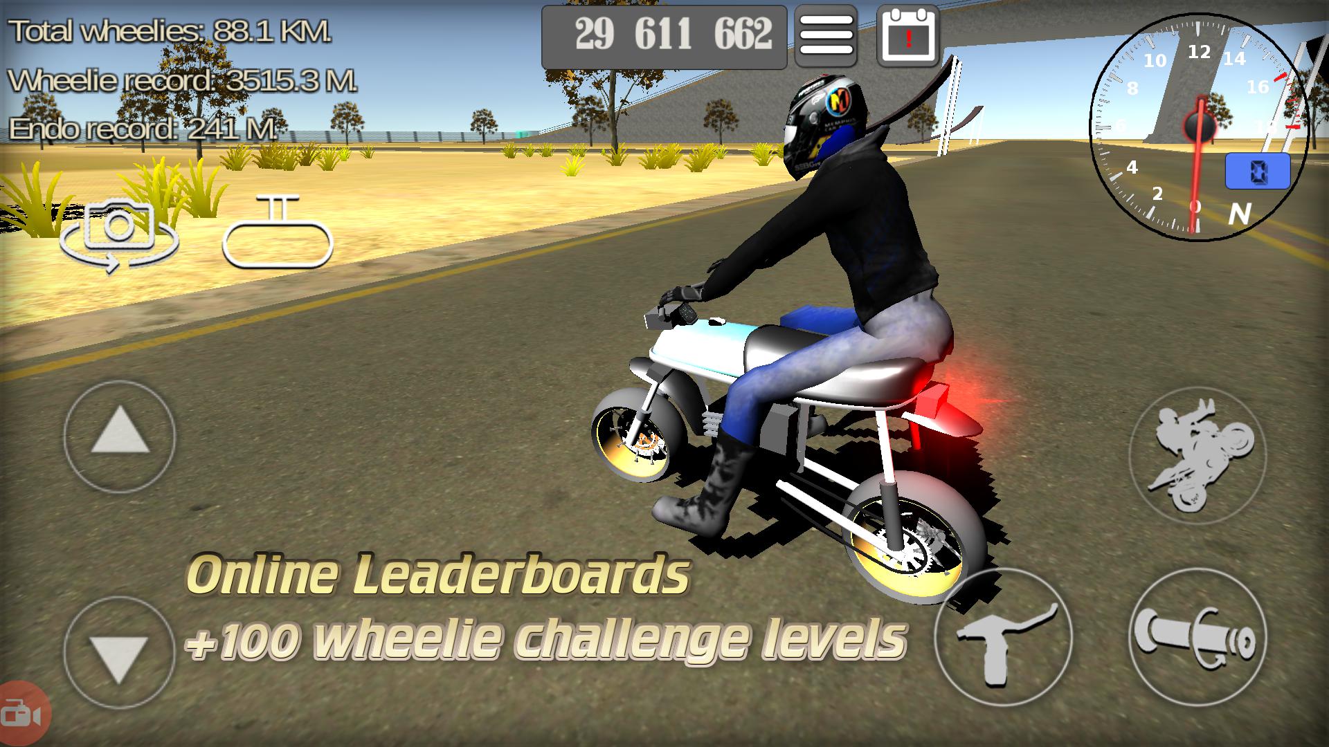Wheelie King 3D - Realistic free  motorbike racing_截图_4