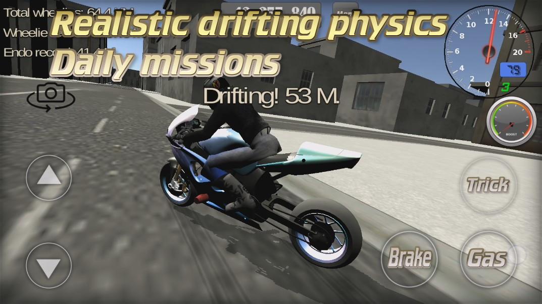 Wheelie King 3D - Realistic free  motorbike racing_截图_6