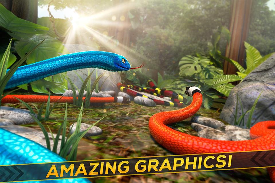  Jungle Snake Survival Run - Free Animal Race_截图_2