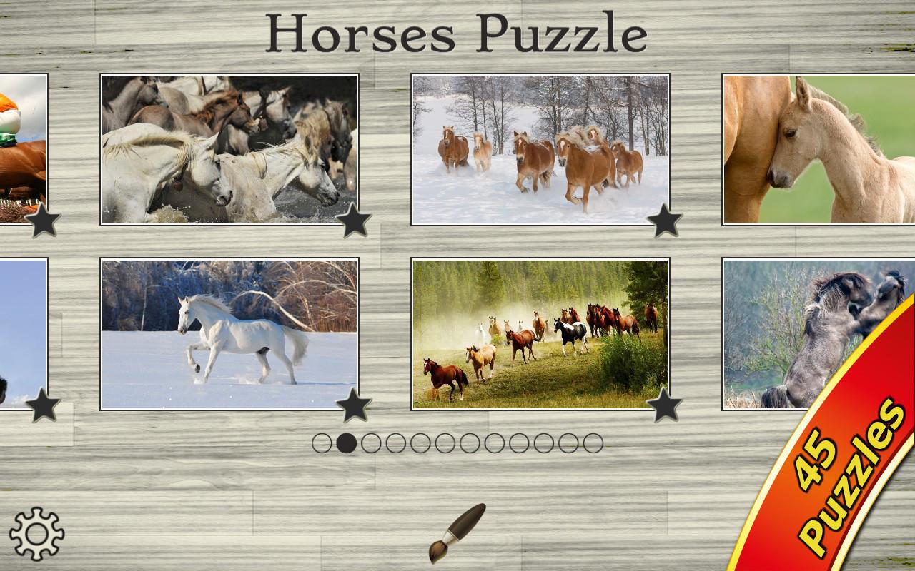 Horses Jigsaw Puzzles for Kids_截图_5