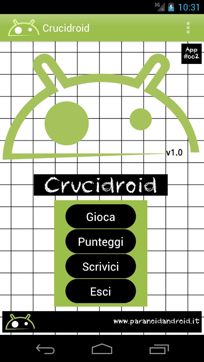 Crucidroid italian crosswords