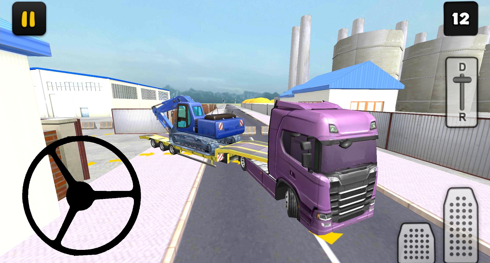 Truck Simulator 3D: Excavator Transport_截图_4