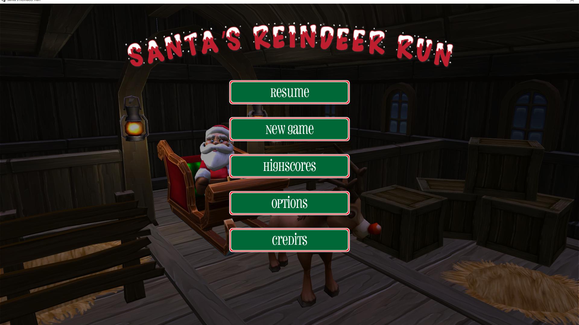 Santa's Reindeer Run_游戏简介_图3