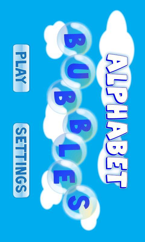 Alphabet Bubbles