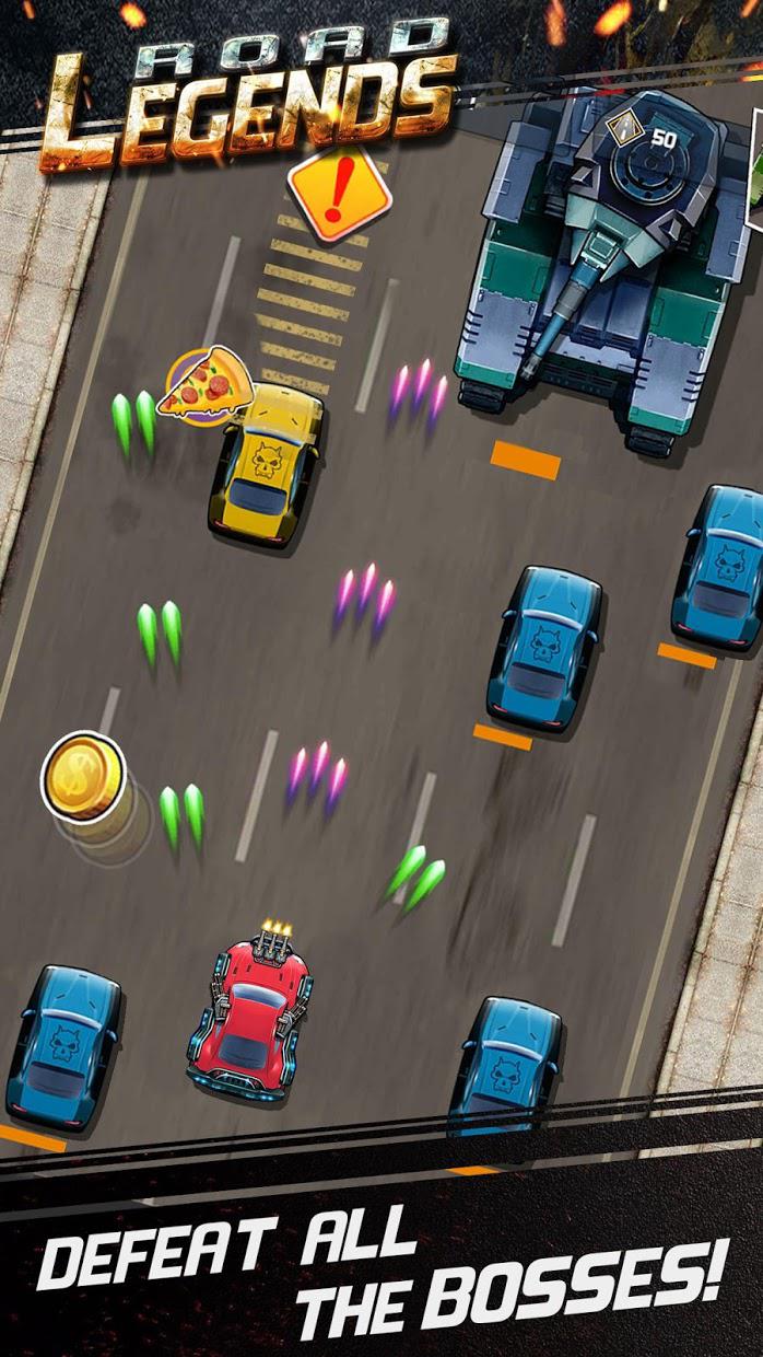 Road Legends - Car Racing Shooting Games For Free_截图_6