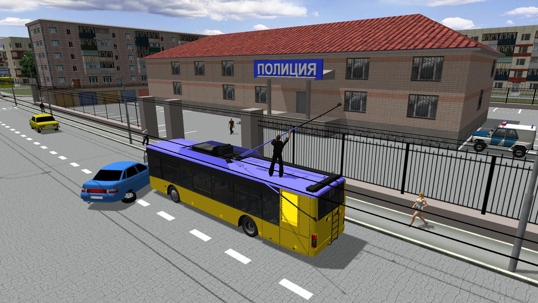 Trolleybus Simulator 2018_截图_2