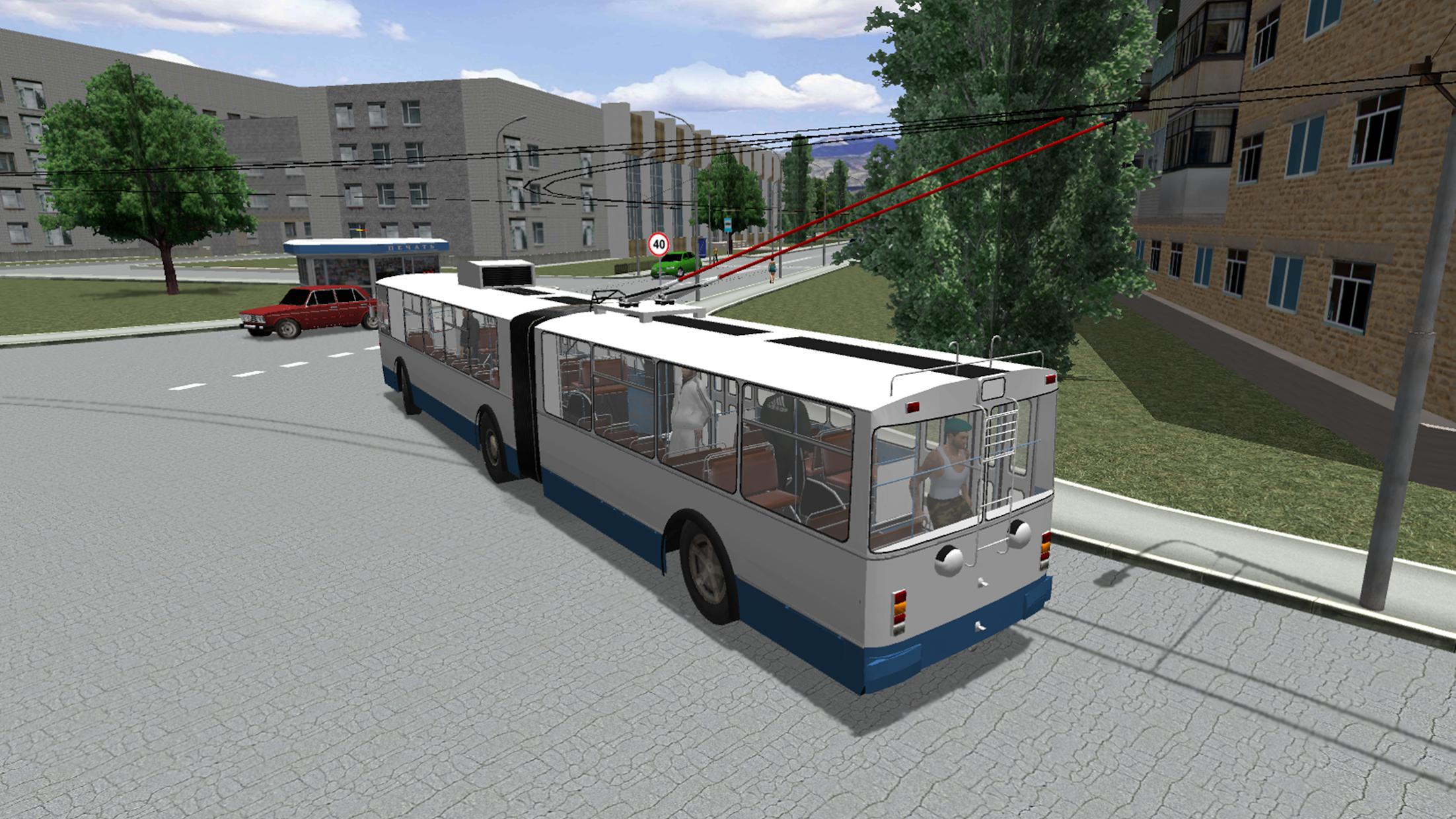 Trolleybus Simulator 2018_截图_3