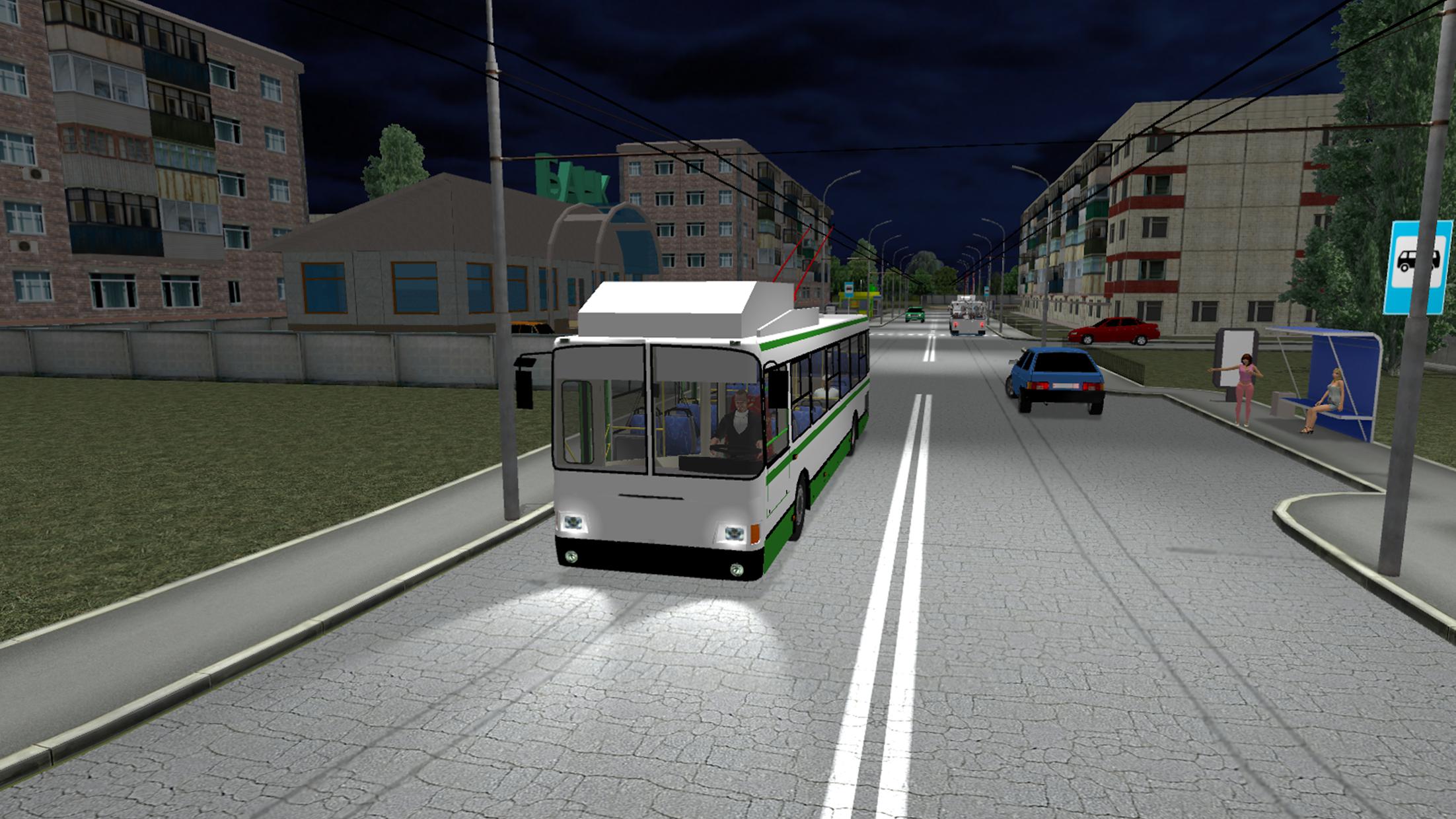 Trolleybus Simulator 2018_截图_4