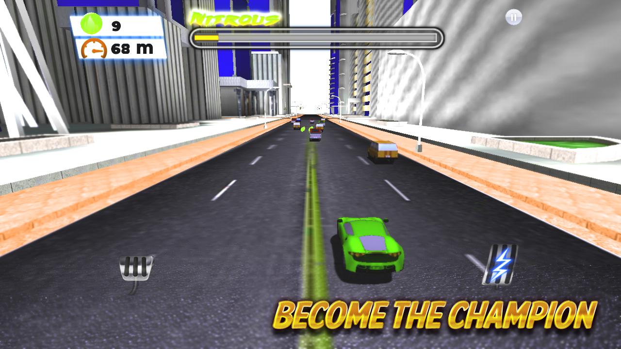 Traffic City Car Racing 3D_截图_3