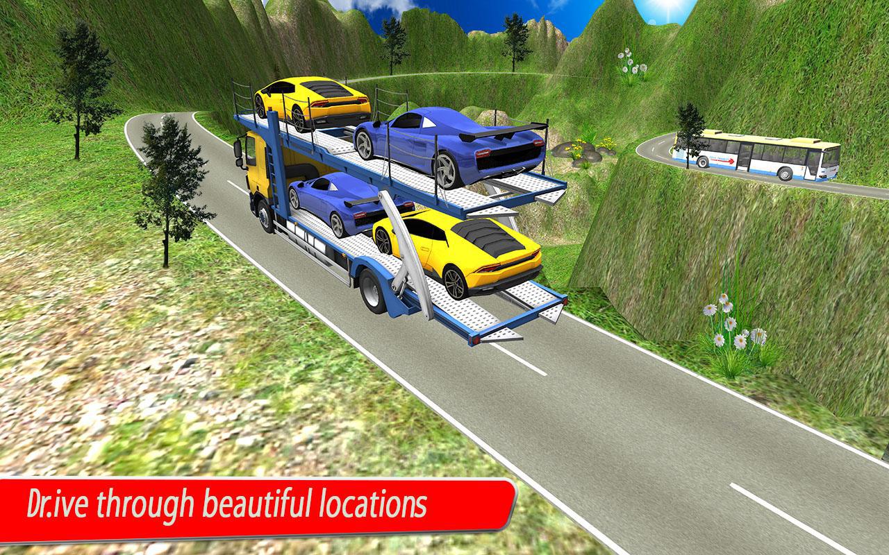 Car Transport Truck Free Games: Car transportation_截图_3
