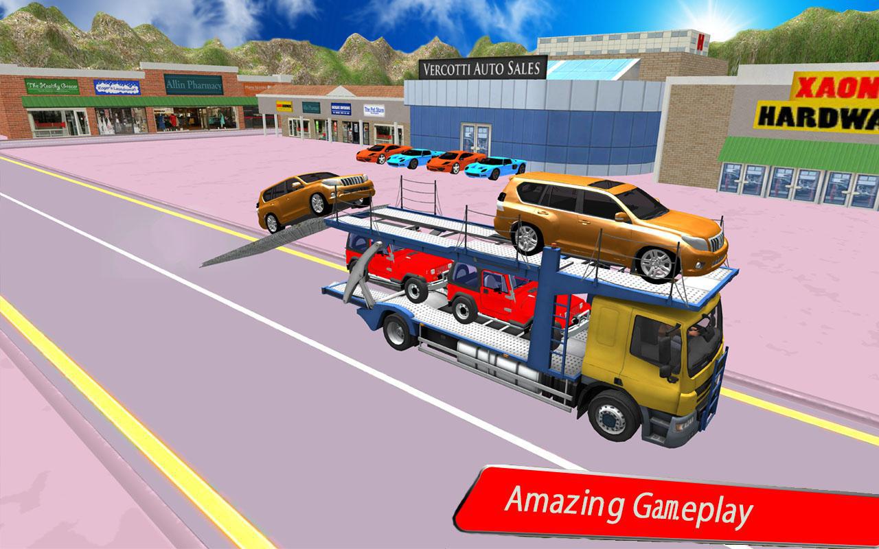 Car Transport Truck Free Games: Car transportation_截图_6