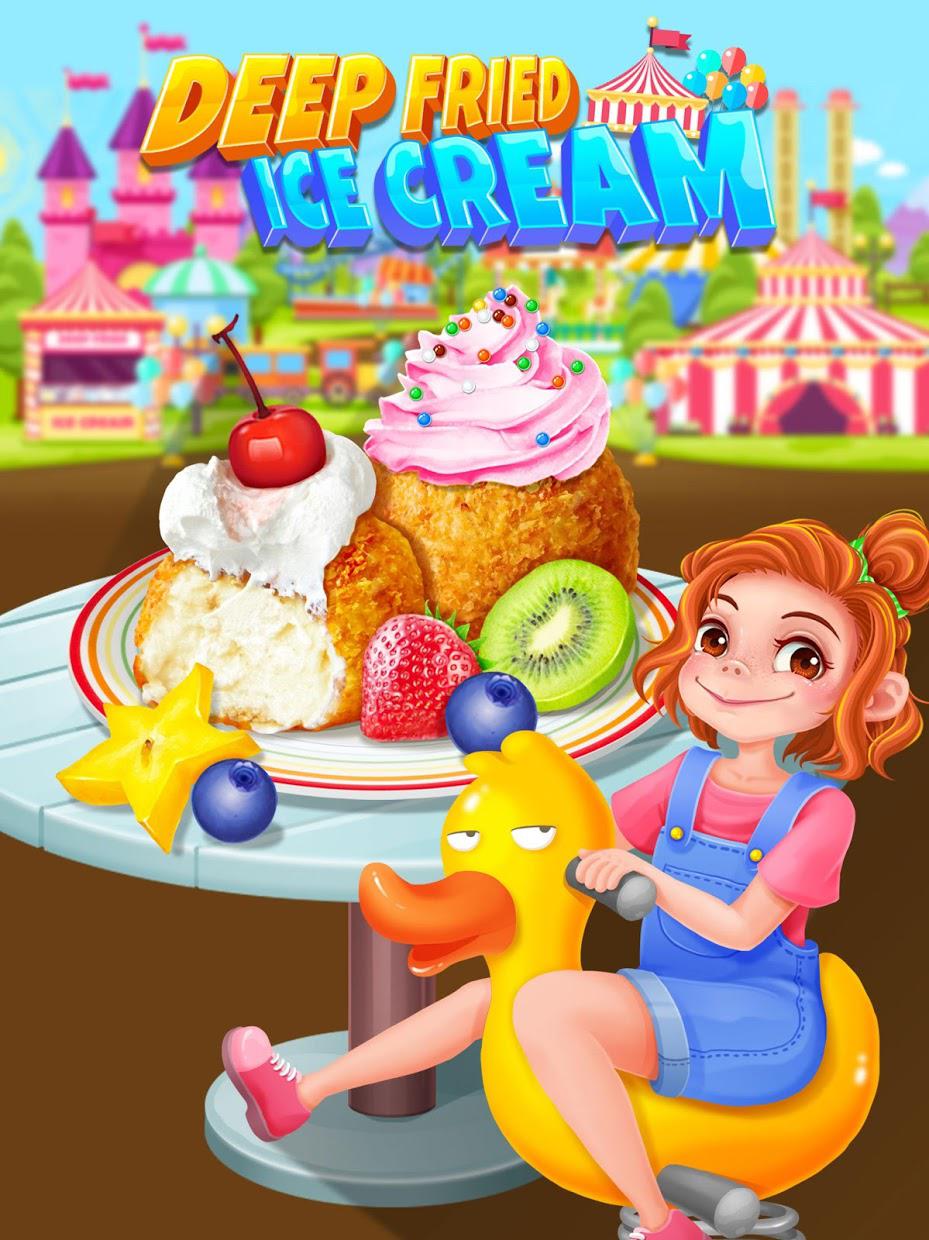 Deep Fried Ice Cream - Carnival Street Food Maker_游戏简介_图4