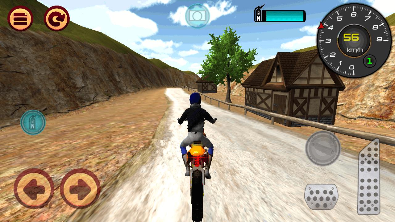Motocross Countryside Drive 3D_截图_2