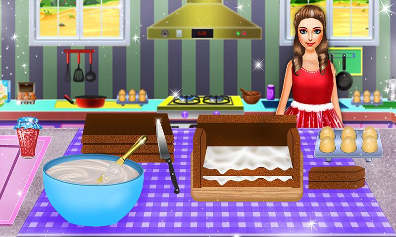 Princess Sofa Cake Maker Game: Kitchen Doll Chef_截图_5