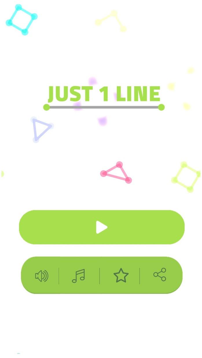 Just 1 Line Puzzle Game