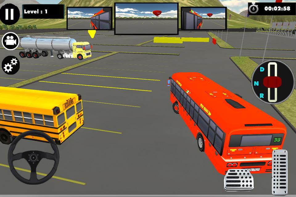 超级巴士停车场3D
