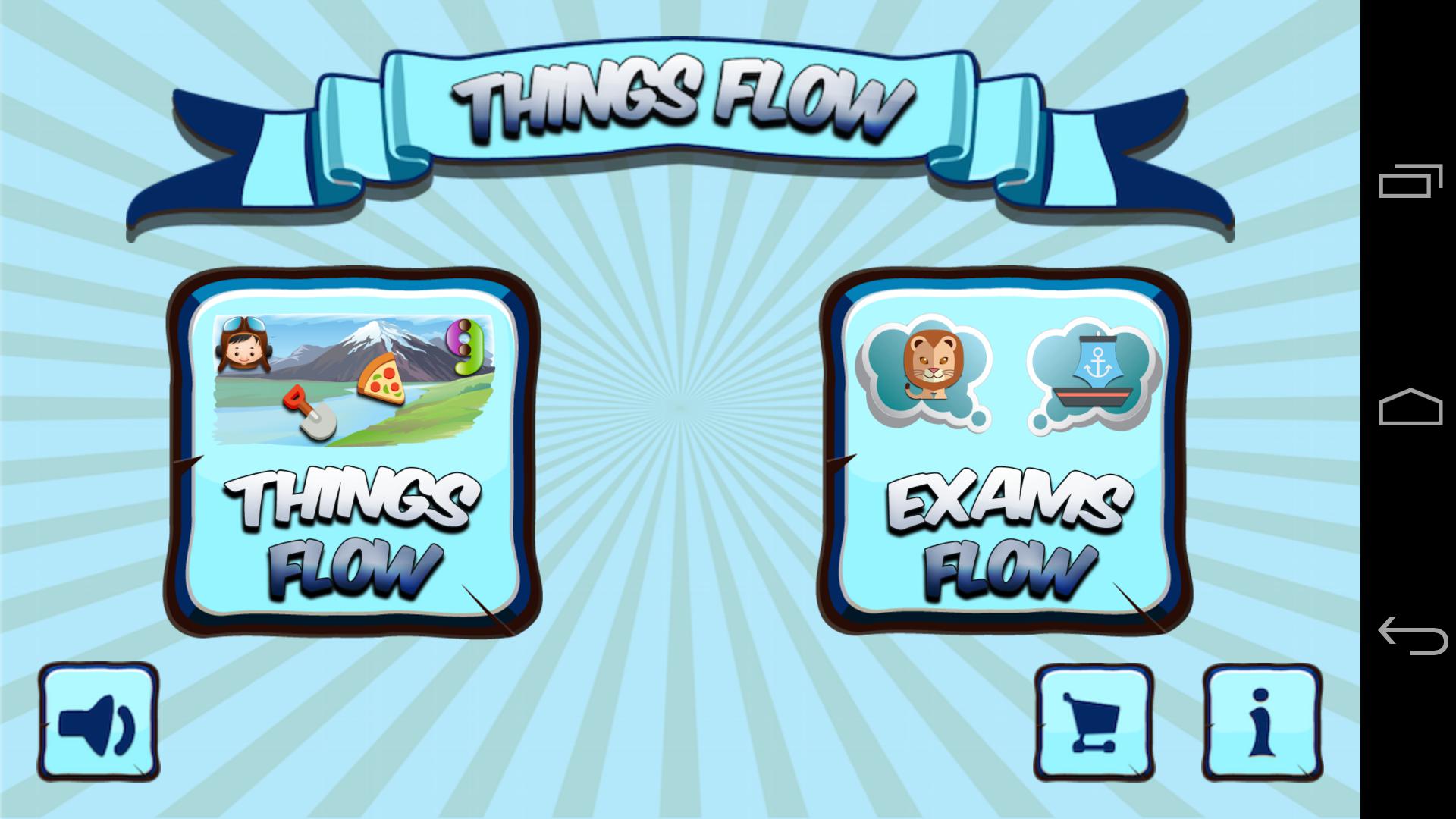 Kids Game: Things Flow
