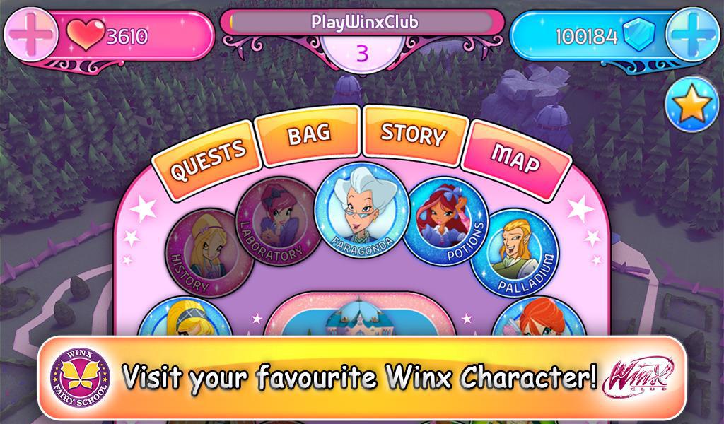 Winx Club: Winx Fairy School_截图_6