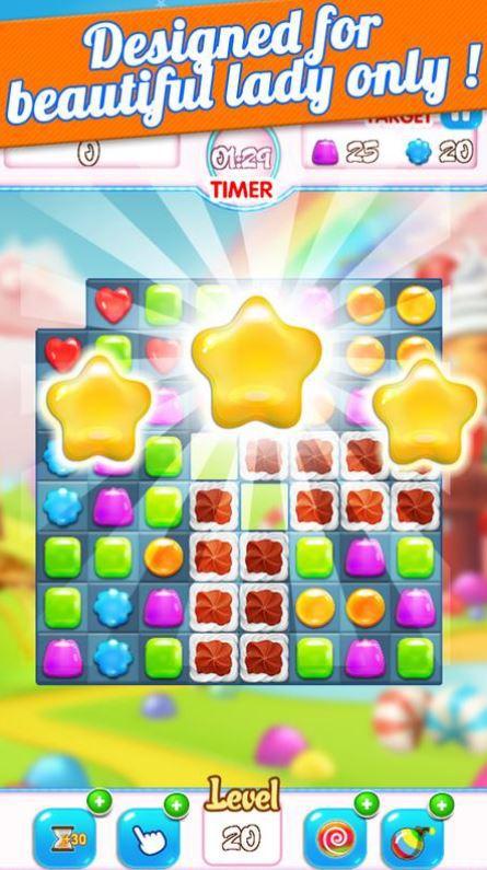 Crazy Candy Sweet Candy Bomb - candy star match 3