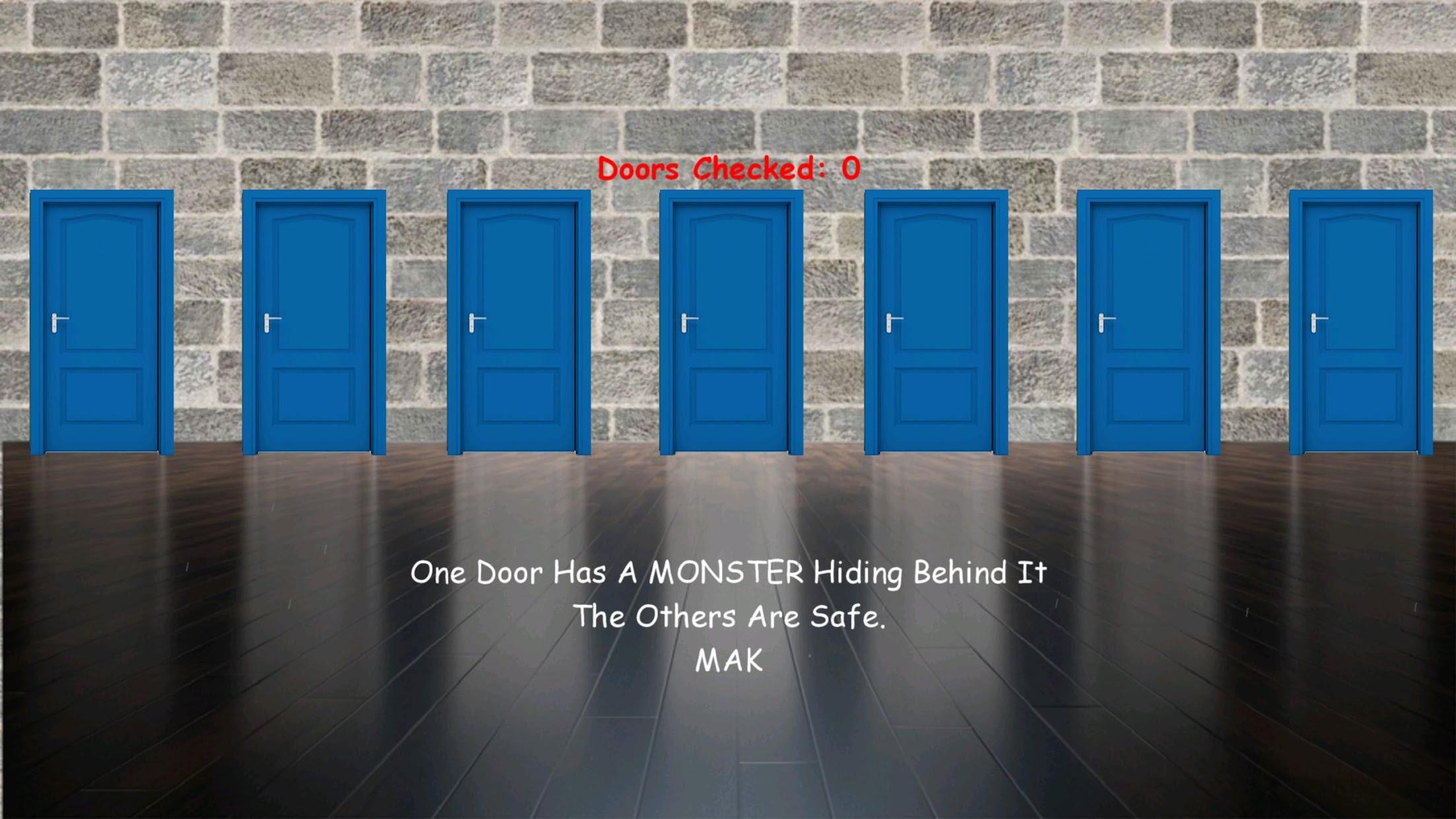 Mystery Door : Don't Choose the Wrong Door_截图_2