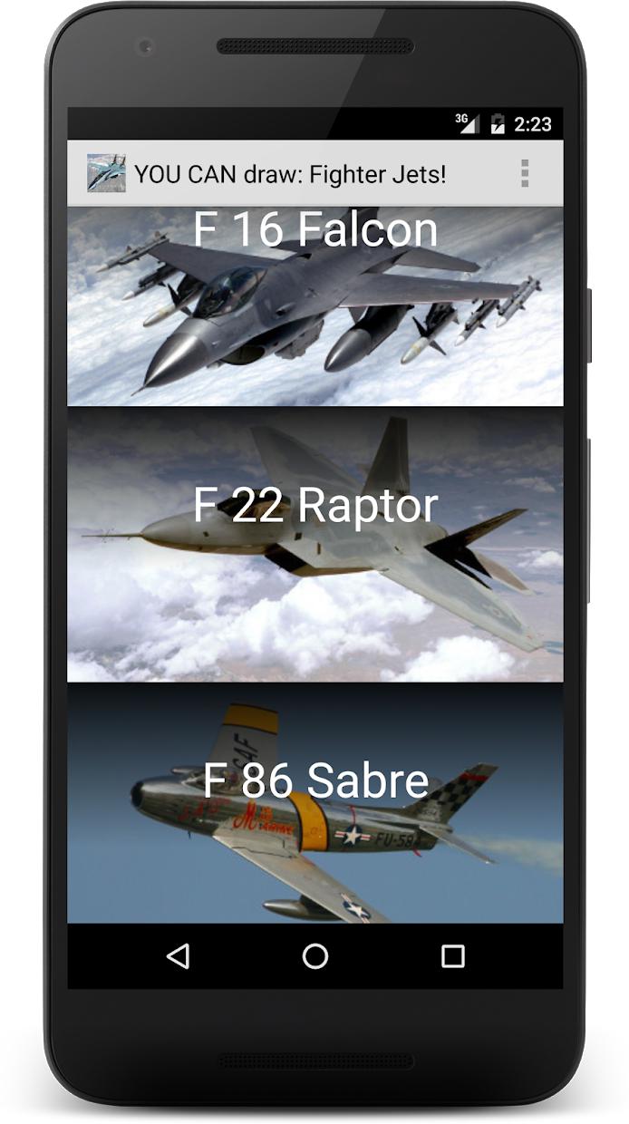 You Can Draw Jet Fighters_截图_2