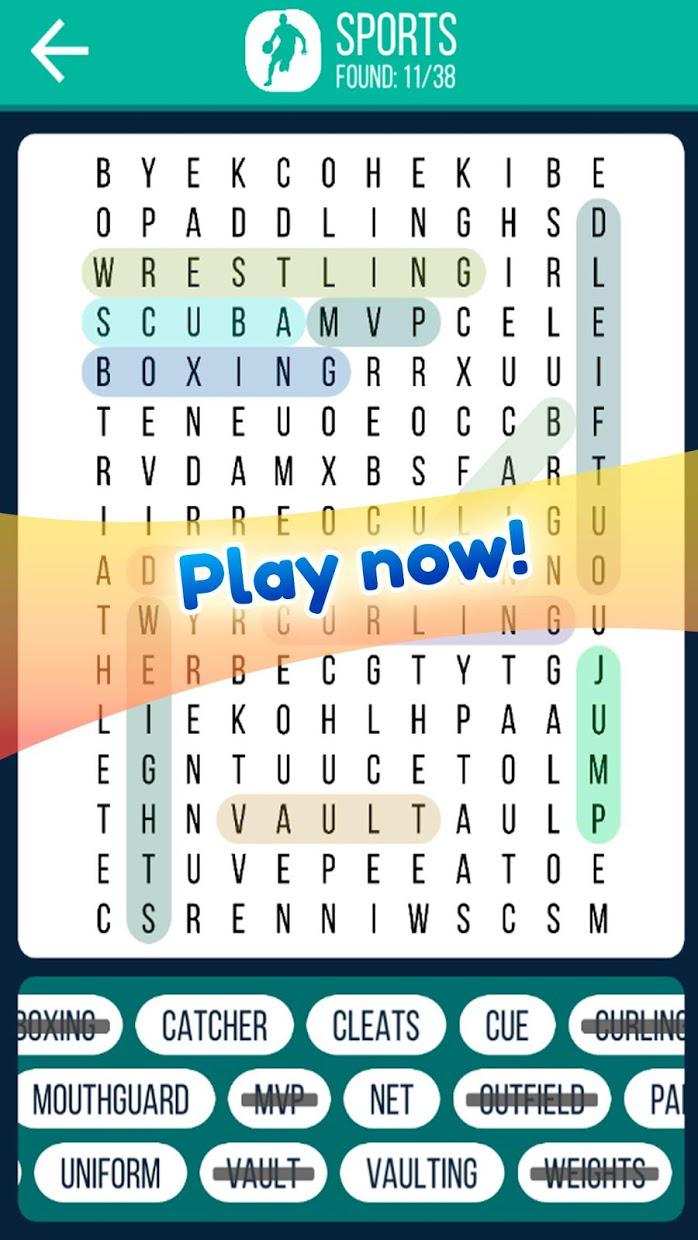 Word Search 2019: Word searching game for free_截图_4