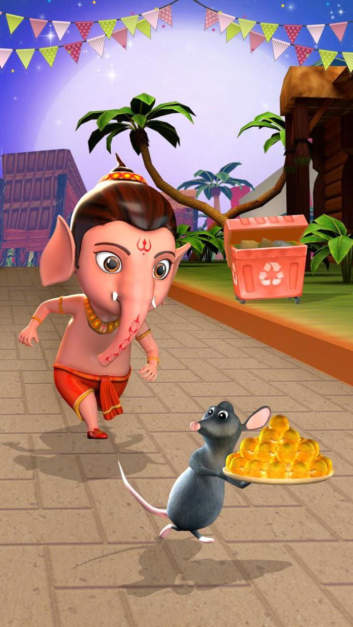 Little Ganesha - Running Game_截图_4