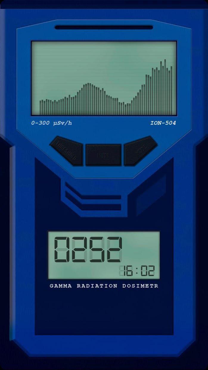 Dosimeter simulator, Geiger counter prank PRO