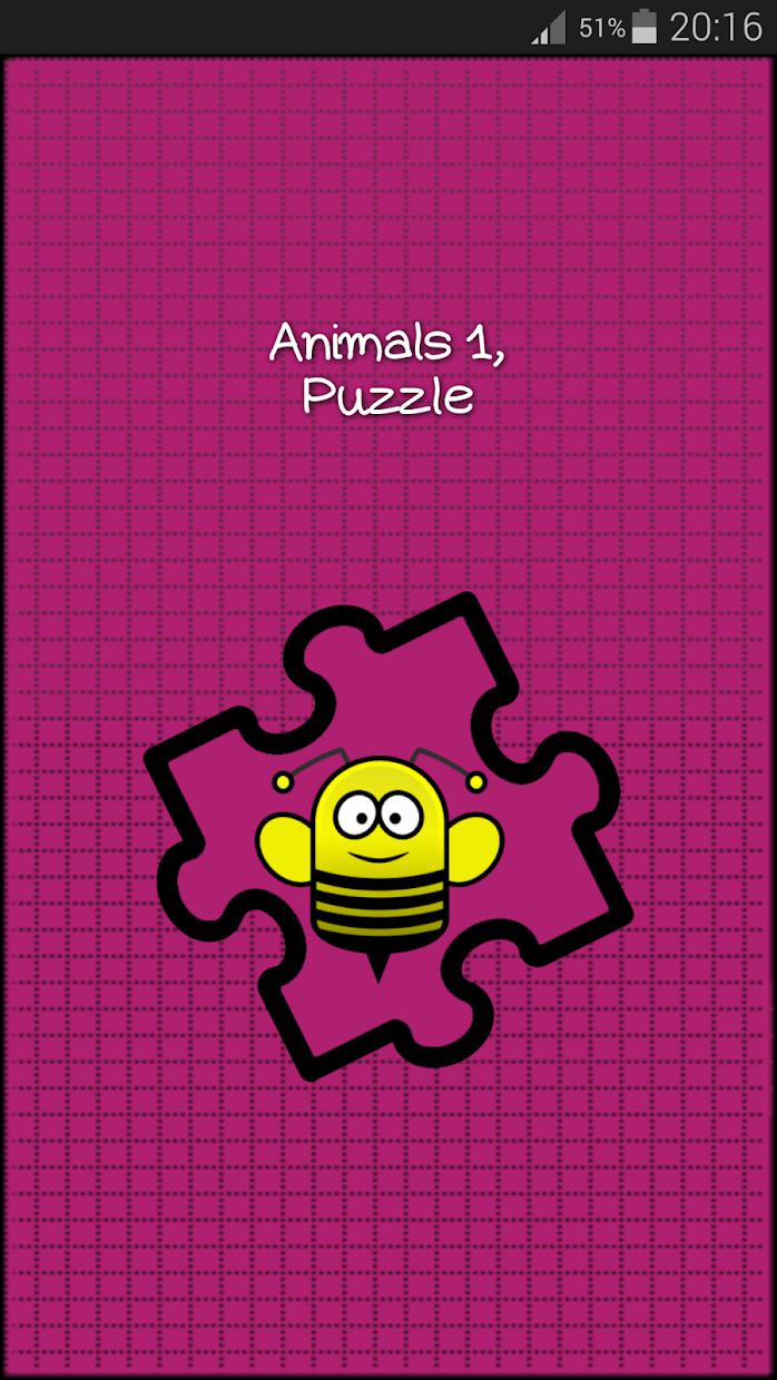 Animals 1, Puzzle Game