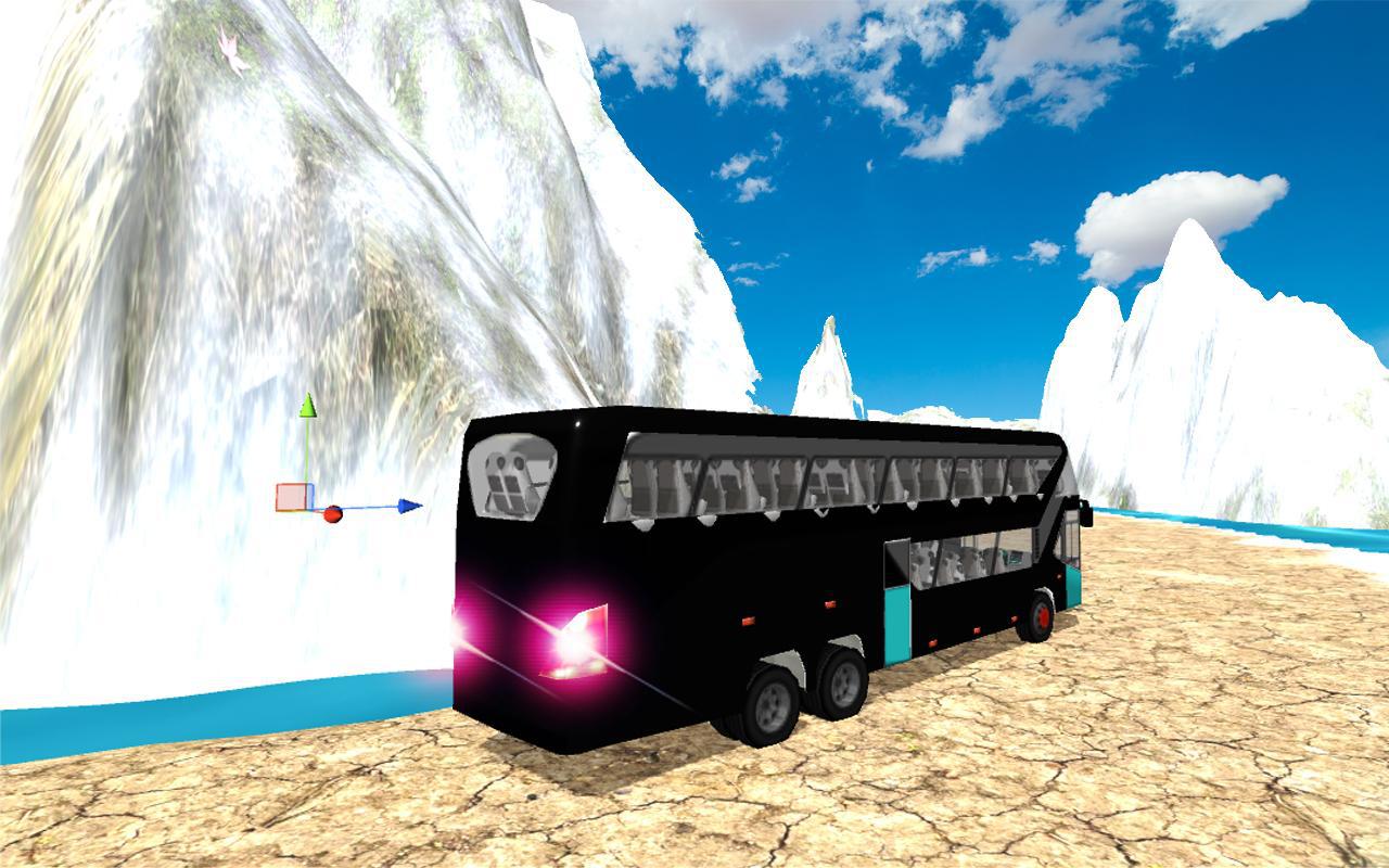 冬季巴士模拟器2018年雪圣诞派对_截图_4