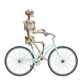 Skeleton Ragdoll Hill Biker