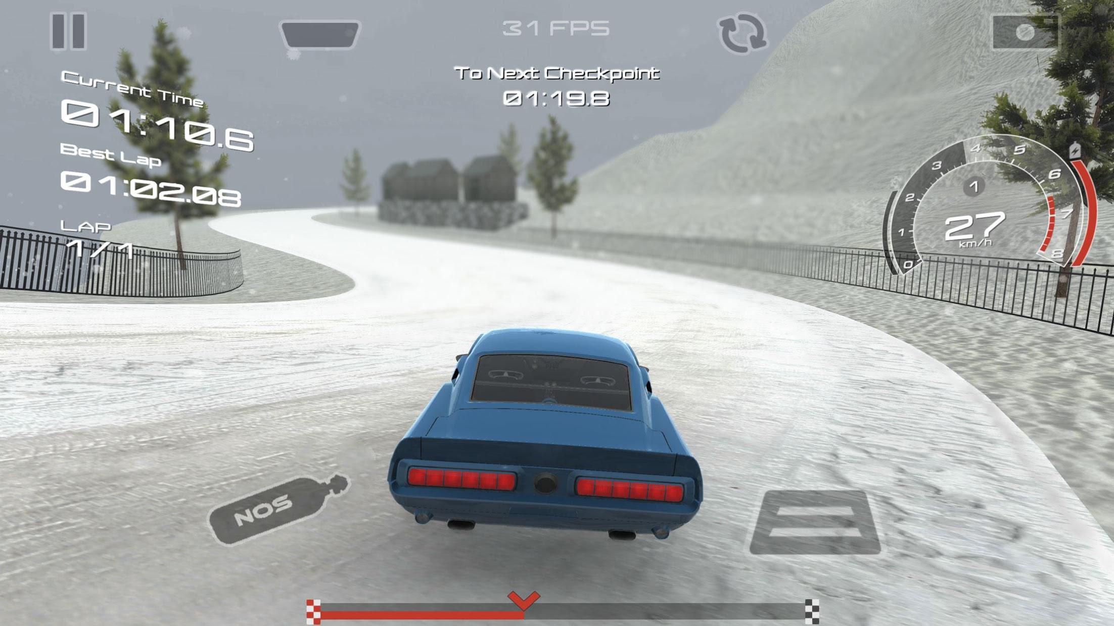 Speed Muscle Car Racing 3D_截图_3