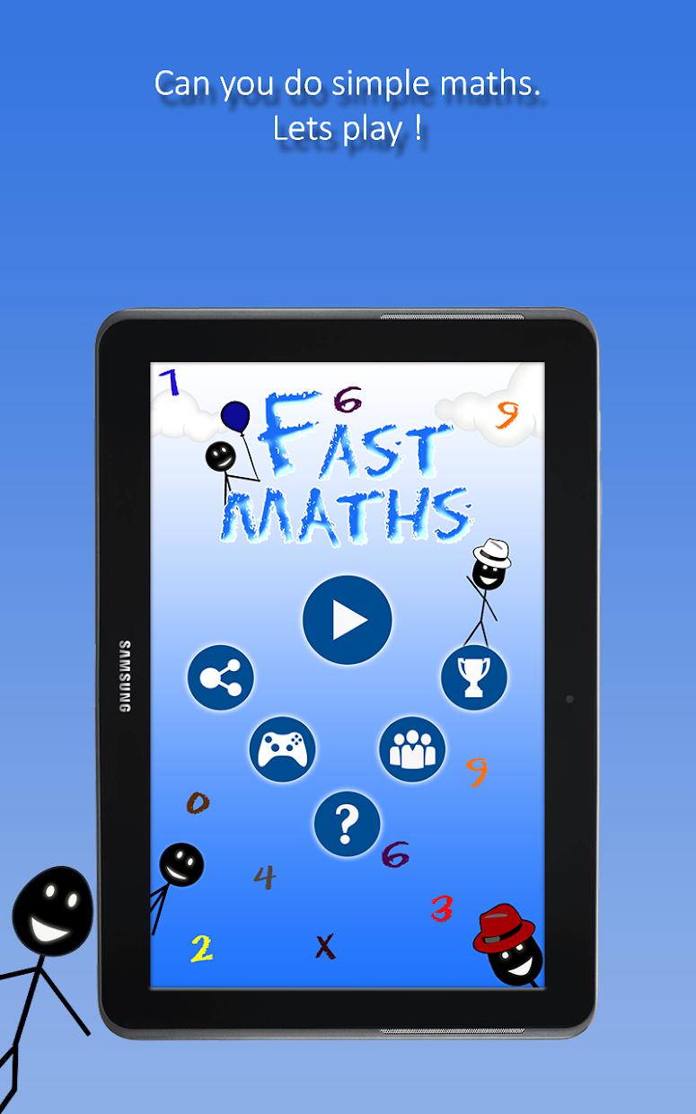 Fast Maths : Math addition and subtraction 