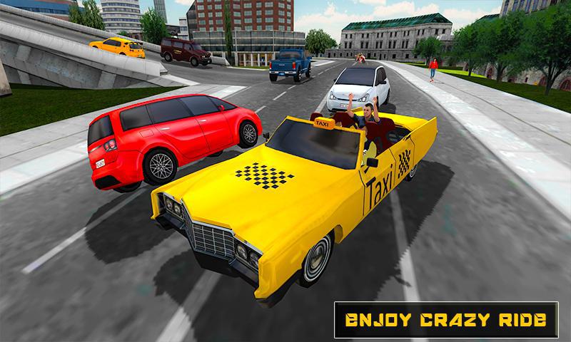 Super Taxi Driver Duty 2018 Driving Game_截图_3
