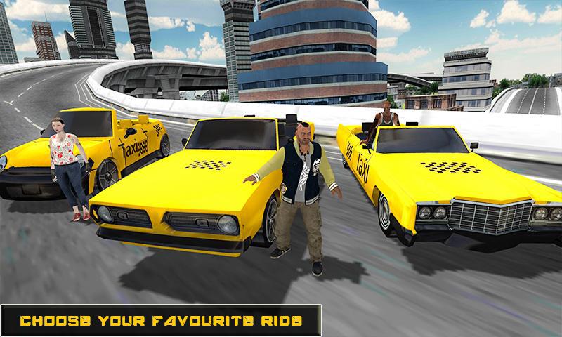 Super Taxi Driver Duty 2018 Driving Game_截图_2