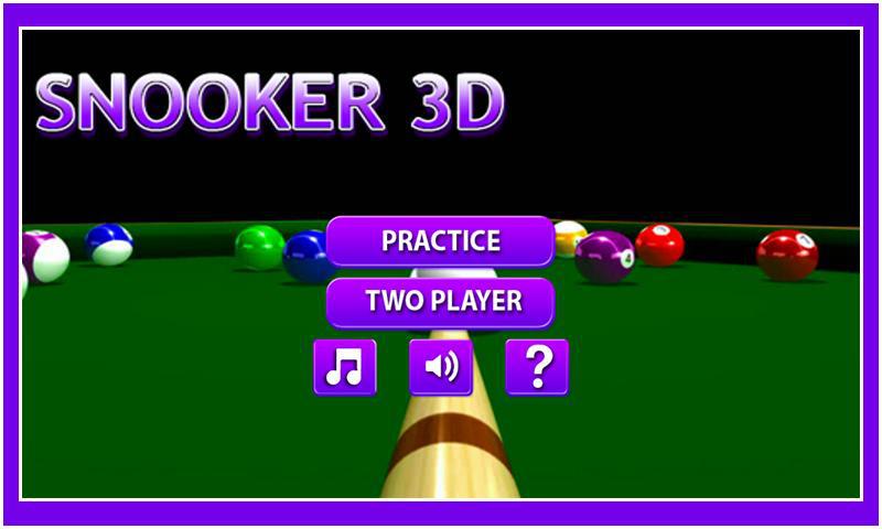 Snooker 3D 2017 Game