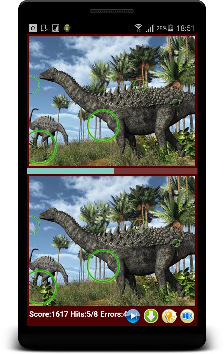 Jurassic Dinosaur Evolution World Find Differences_游戏简介_图3