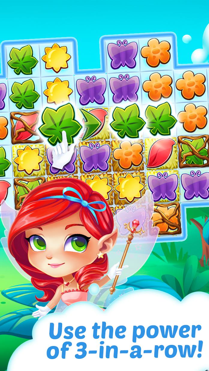 Flower Fantasy: Match3 Puzzle Game_截图_2