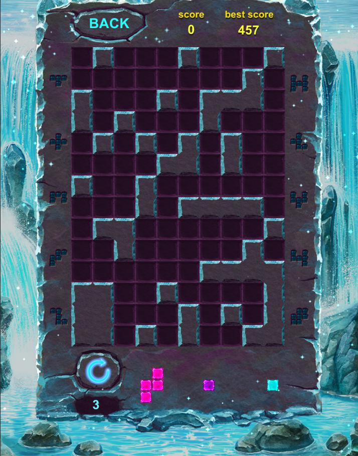 Block Puzzle Classic : Magic board for game 14x10_截图_5