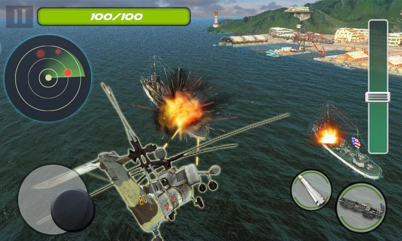 Helicopter Air War 3D_截图_2