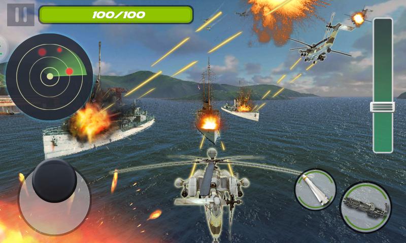 Helicopter Air War 3D_截图_4