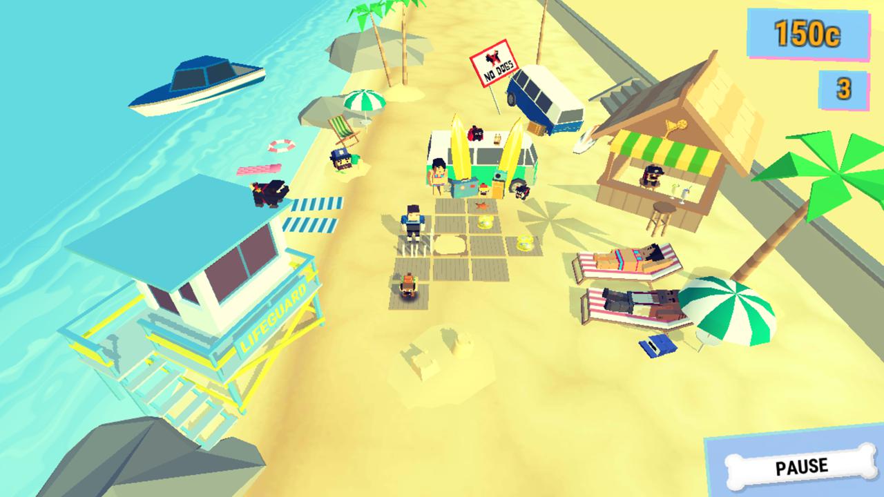 Party Pugs: Beach Puzzle GO!