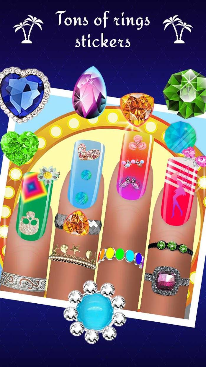 Nail Art Designs - Nail Manicure Games for Girls_截图_2