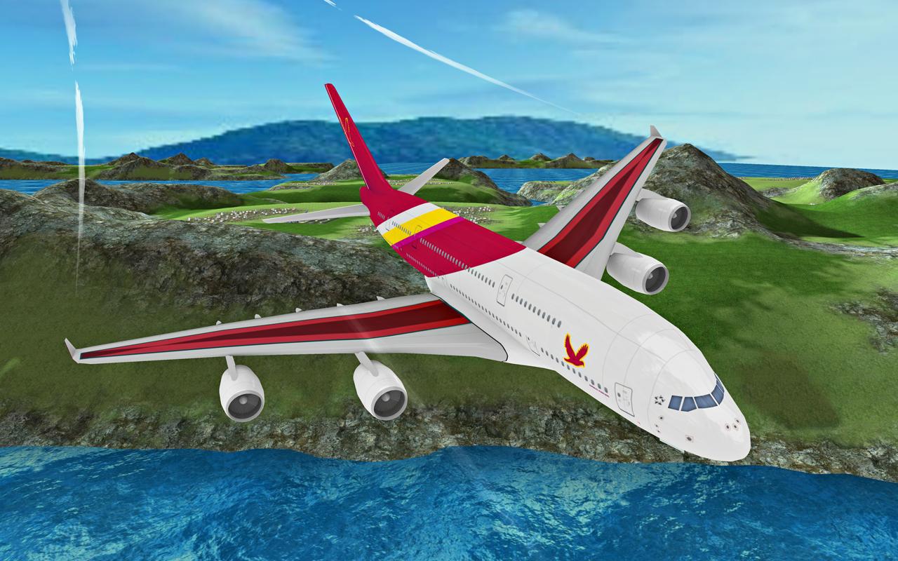 Fly Plane Flight 3D Airplane Simulator_截图_3